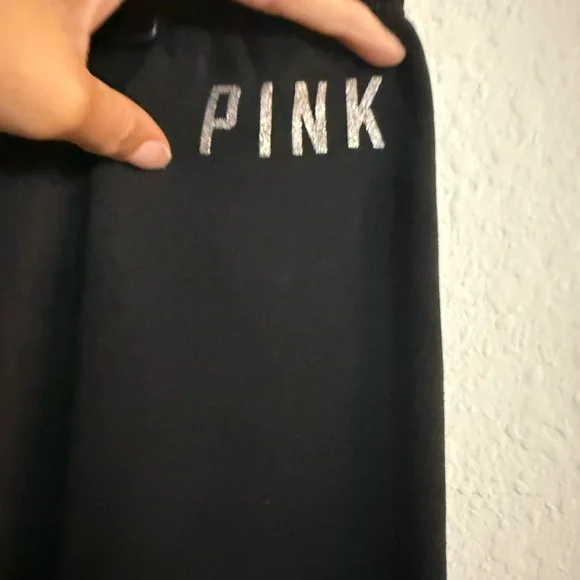 PINK Victoria's Secret Black Women’s Sweatpants - Picture 2 of 7